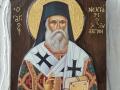 Αγιογραφία σε ξυλόγλυπτο